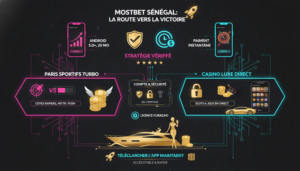 application officielle Mostbet casino